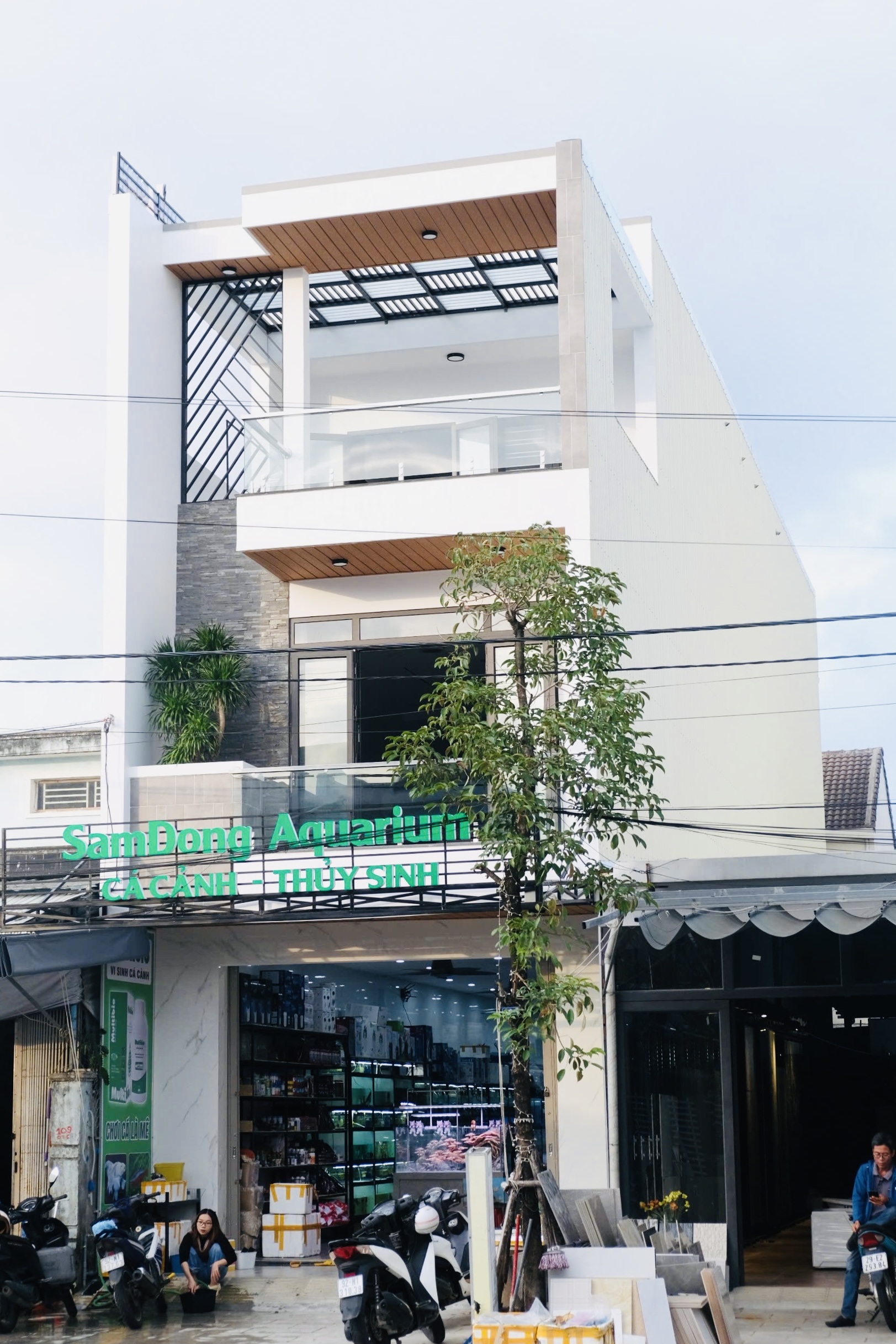 Mặt tiền nhà phố kết hợp kinh doanh